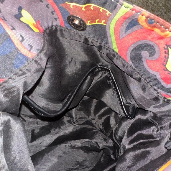 Vintage Tyler Rodan Multicolor Paisley Crossbody Bag - Picture 9 of 16